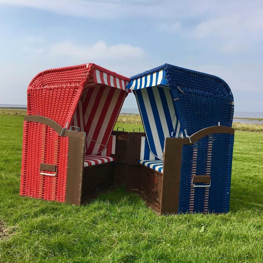 Hotel Ferienhaus Wind Und Watt Friedrichskoog Exterior foto